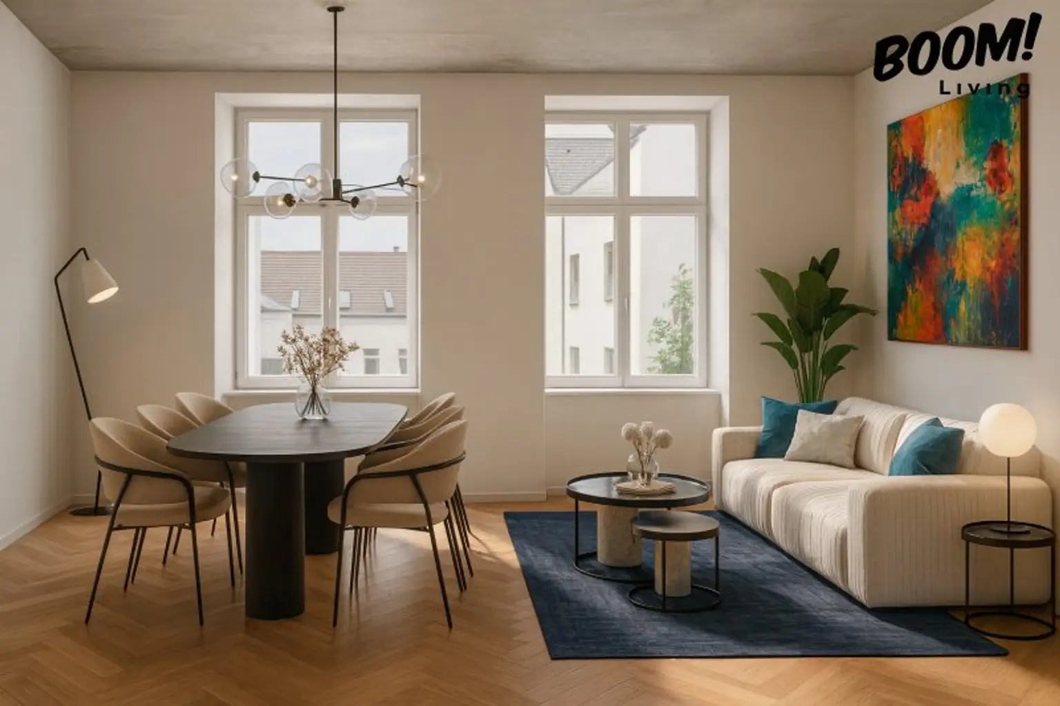 Hochwertig revitalisierter Altbau //  Moderne Ausstattung, Luftwärmepumpe, Klimaanlage & Südwest-Terrasse in 1170 Wien