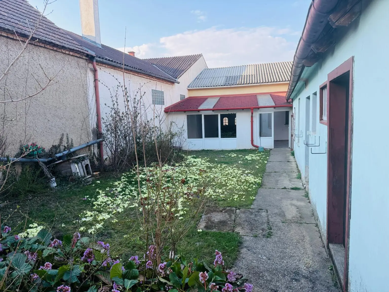 gemütlicher Innenhof