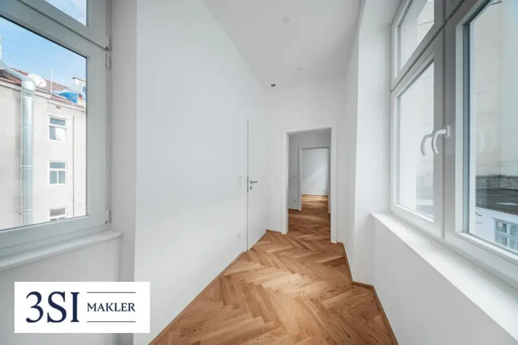 Klausgasse 46: Vollsanierte 1,5-Zimmer-Altbauwohnung in ruhiger Seitengasse des 16. Bezirks