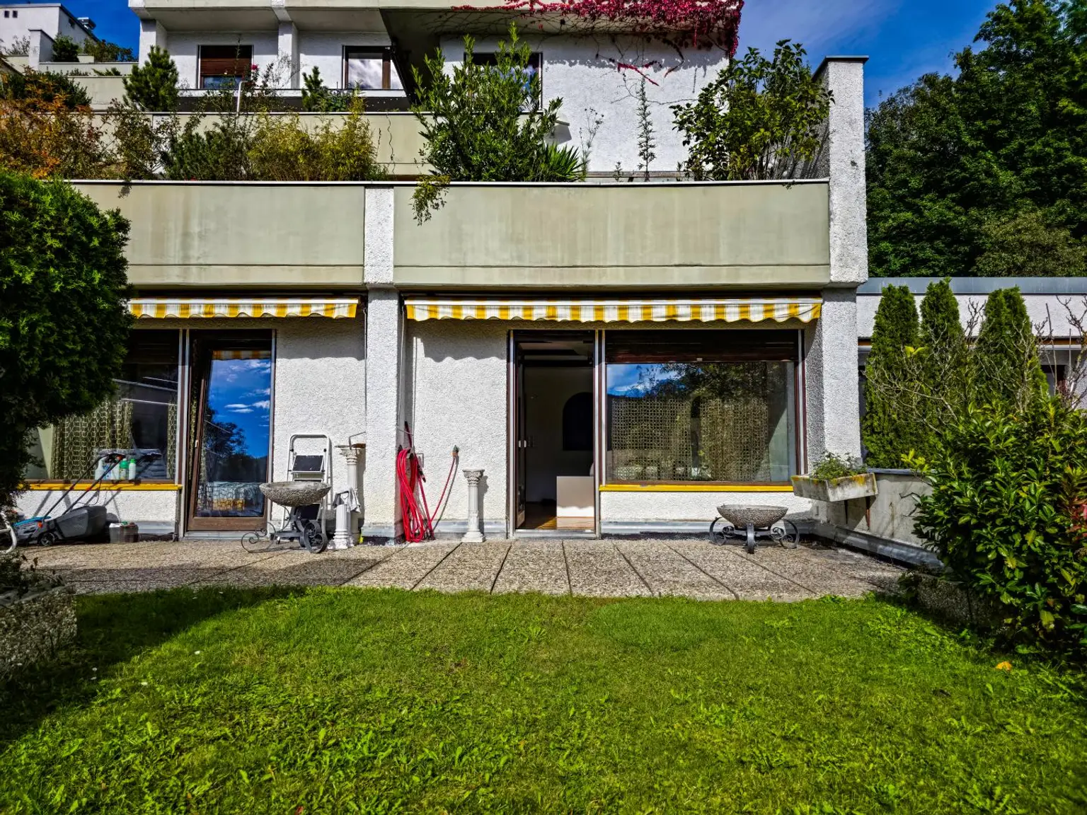 WG-taugliche, barrierefreie Wohnung mit Westterrasse und kleinem Garten in Mühlau!