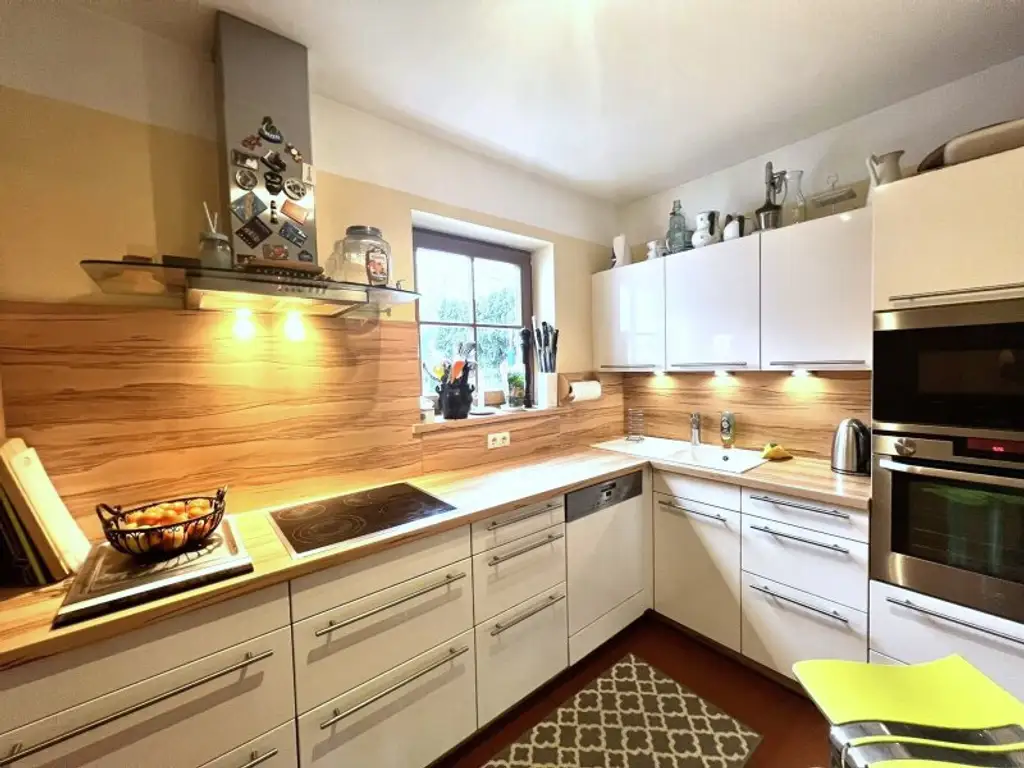 (!) Familienhit mit Charme - gut geschnittene Doppelhaushälfte mit Garten & Pool in Gaaden (!)