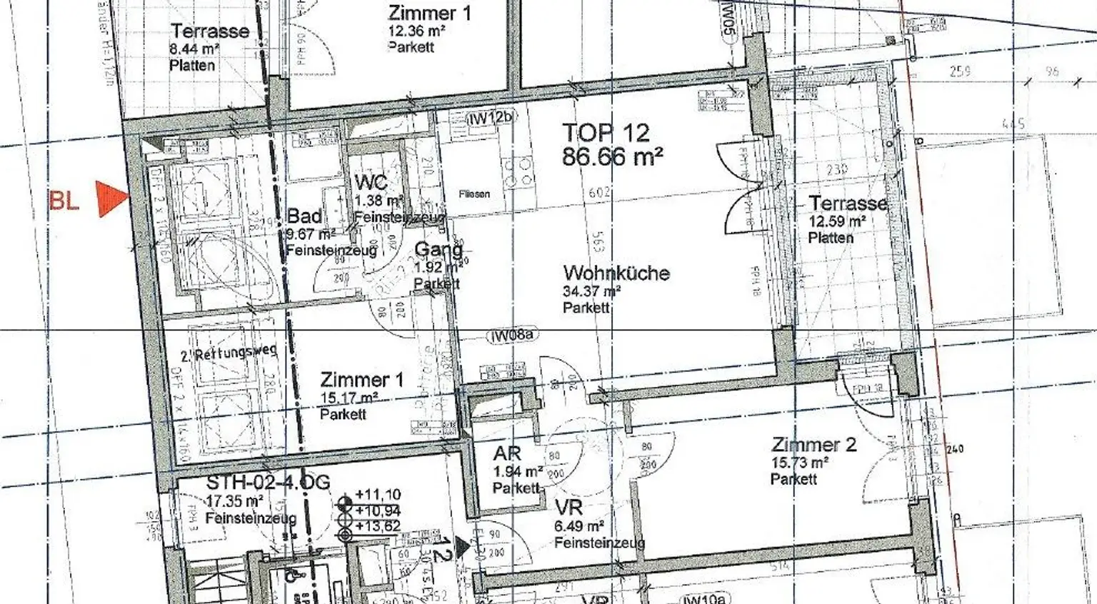 Bestandsplan Top 2.12