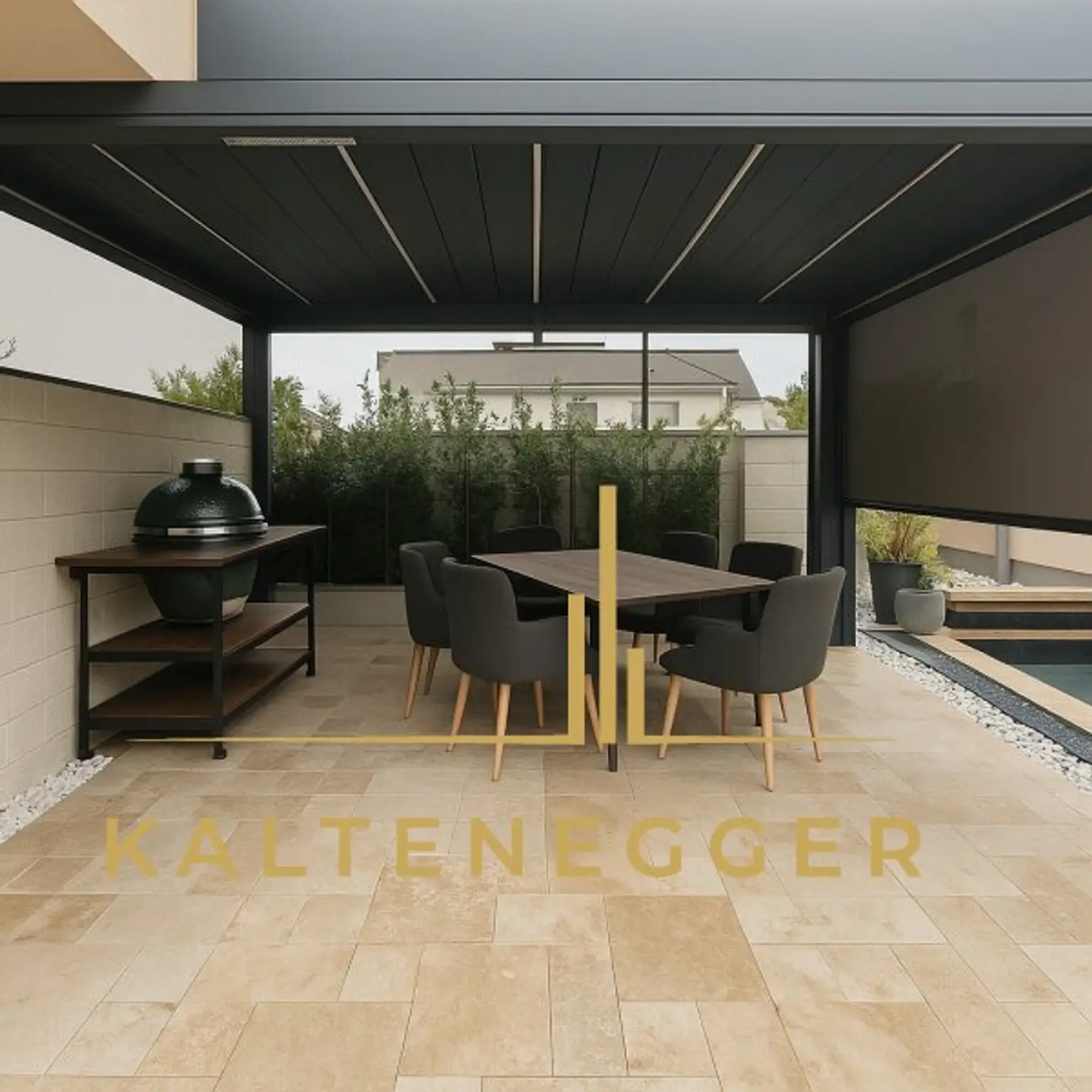 Luxuriöses Einfamilienhaus mit Pool in Kottingbrunn - hochwertig und modern