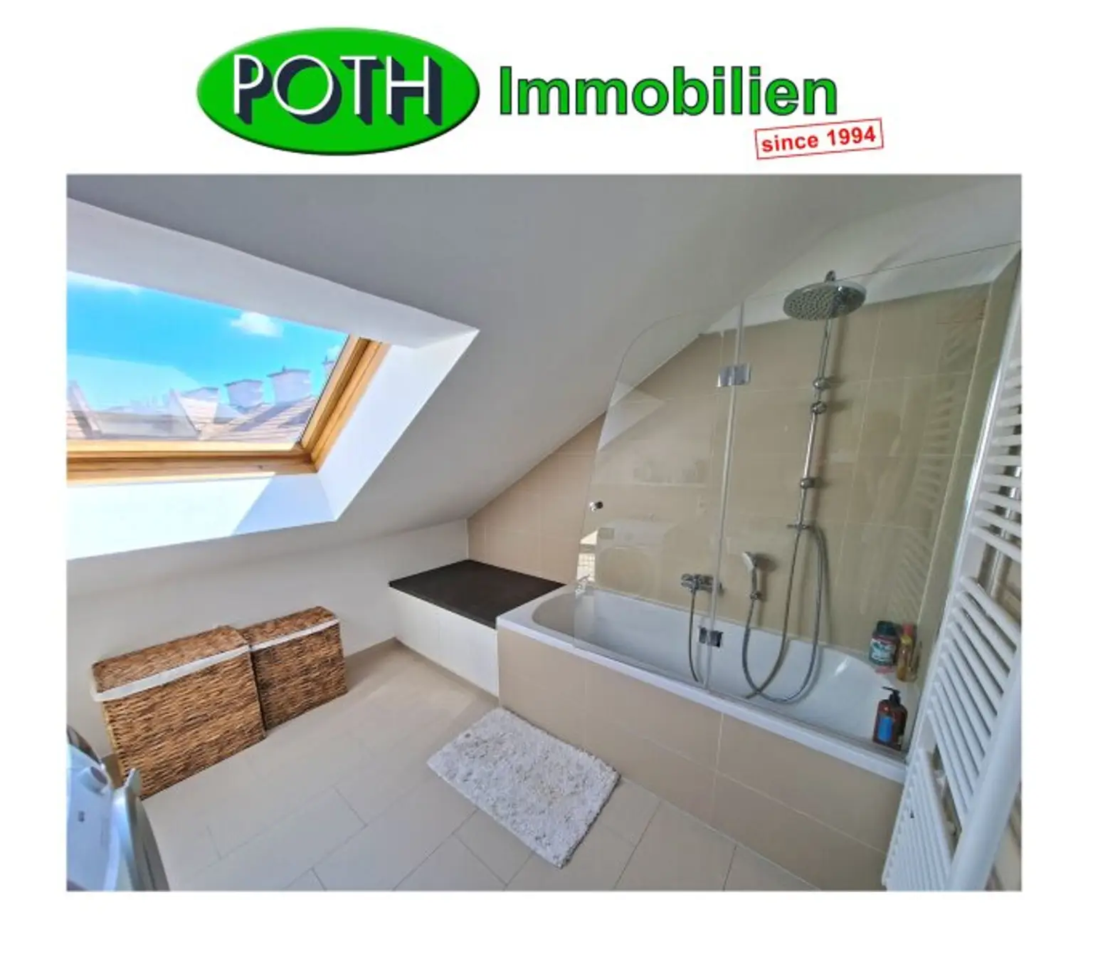 möblierte 3 Zimmer Dachgeschoßwohnung mit Terrasse Nähe Wiedner Hauptstraße