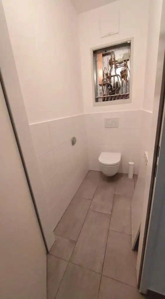Ruhige 3-Zimmer-Wohnung mit Balkon und Küchenmöblierung zu vermieten