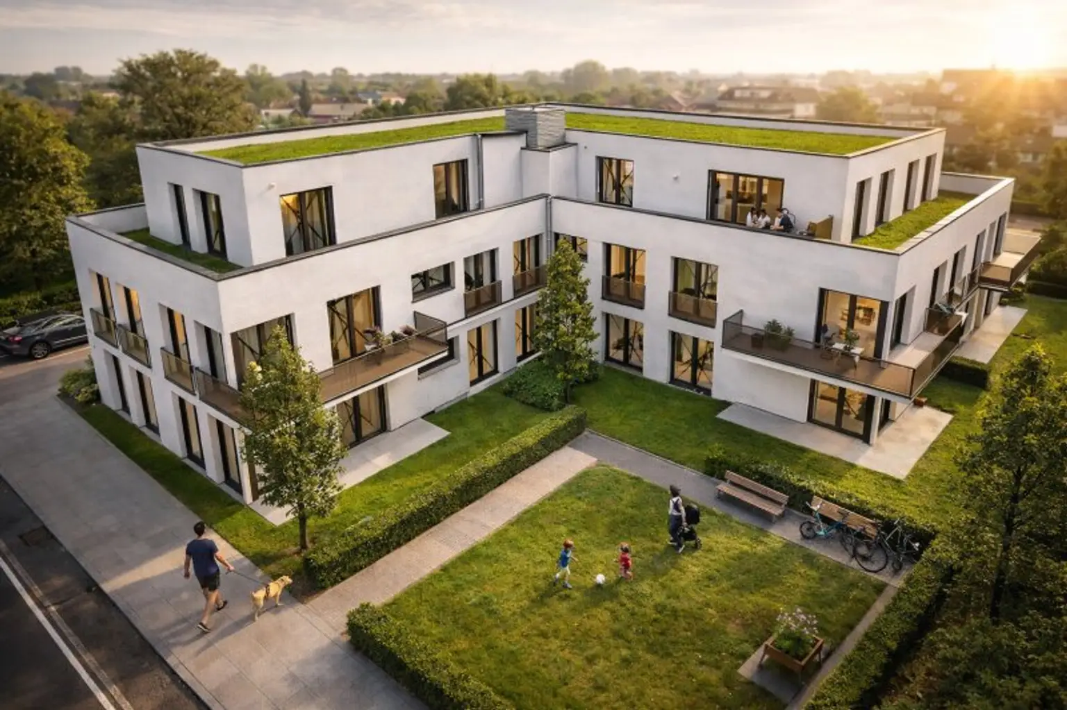 Eingereichtes Wohnbauprojekt in ruhiger Lage in Bad Vöslau