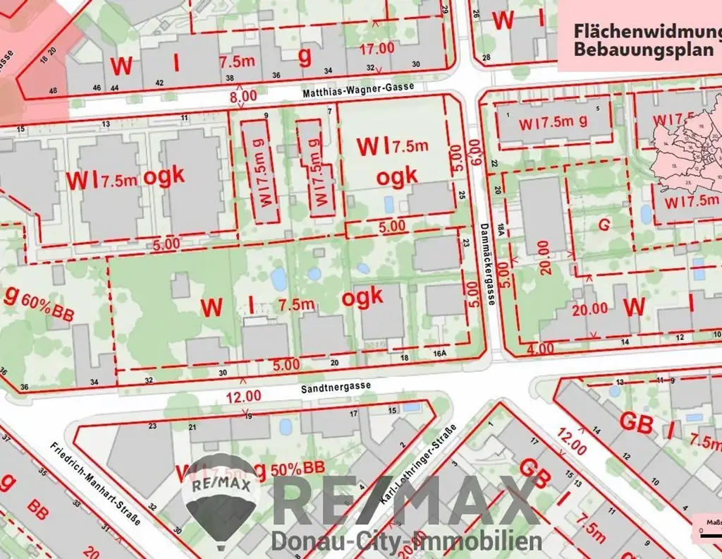 "Baugrund in Stammersdorf mit 800 m² Grundfläche"