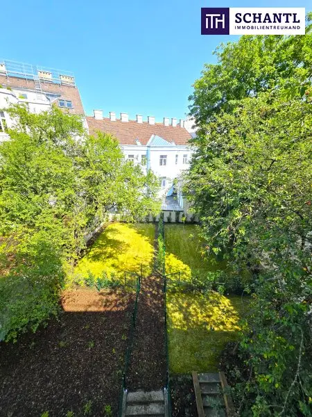 Rasenmäher statt Straßenlärm! TOP saniert + Herrlicher Eigengarten + Hofseitiger Balkon + Viel Grün + Viel Lebensqualität + Absolute Ruhelage + Ideale Raumaufteilung! Besser geht´s nicht! Nicht lange zögern...