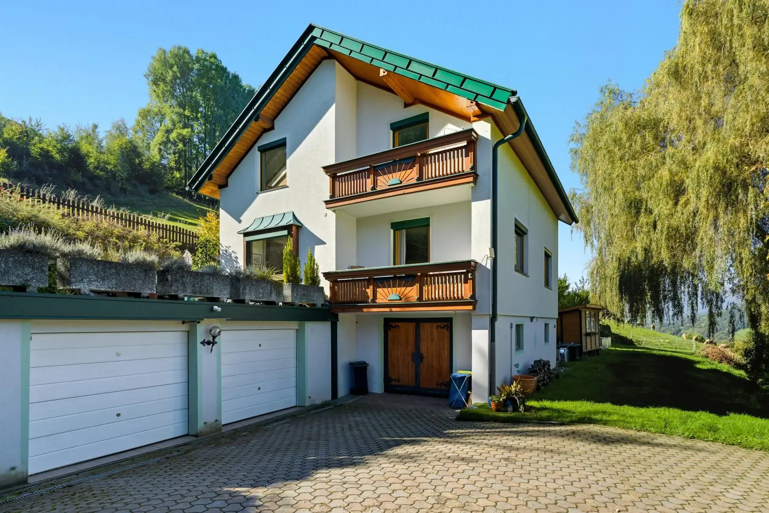 Gemütliches Einfamilienhaus in herrlicher, ruhiger Aussichtslage