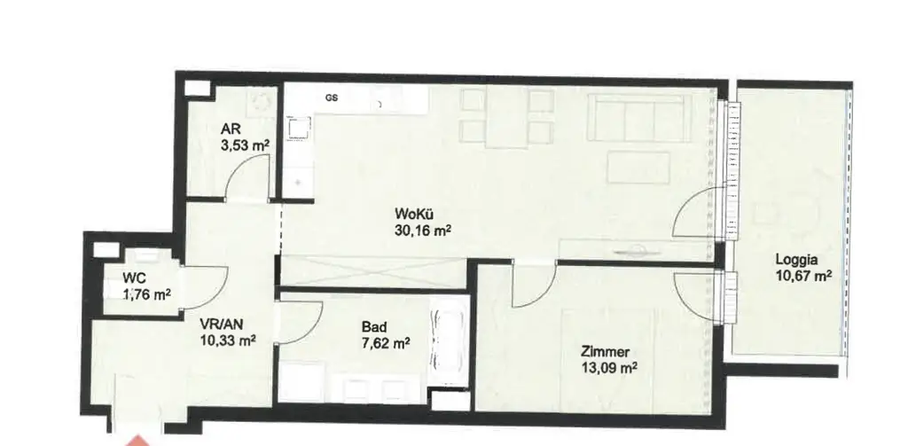 Urbaner Wohnkomfort im 2. Bezirk – inklusive großzügiger Loggia!