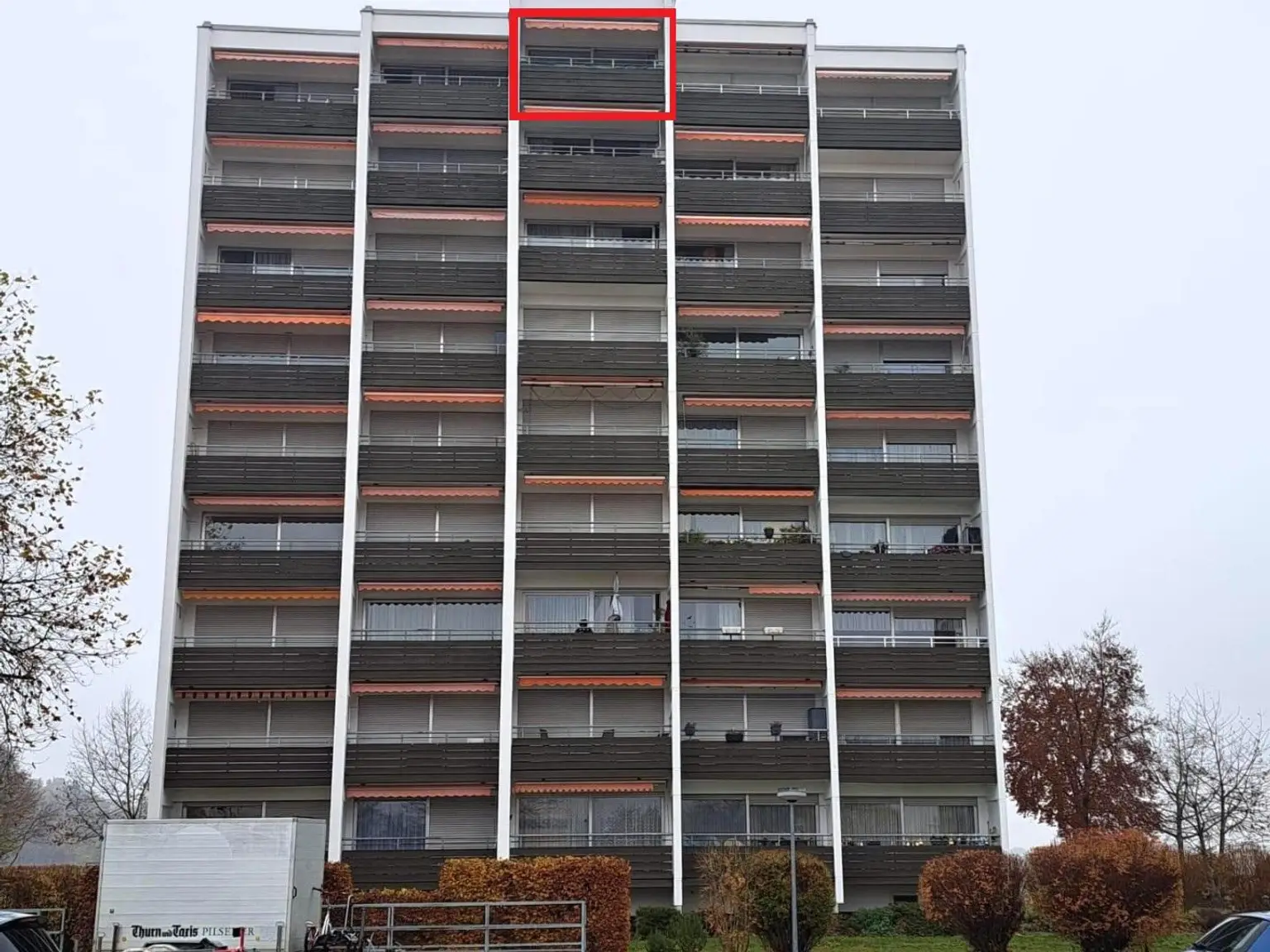 großzgüges Appartement mit phantastischem Ausblick