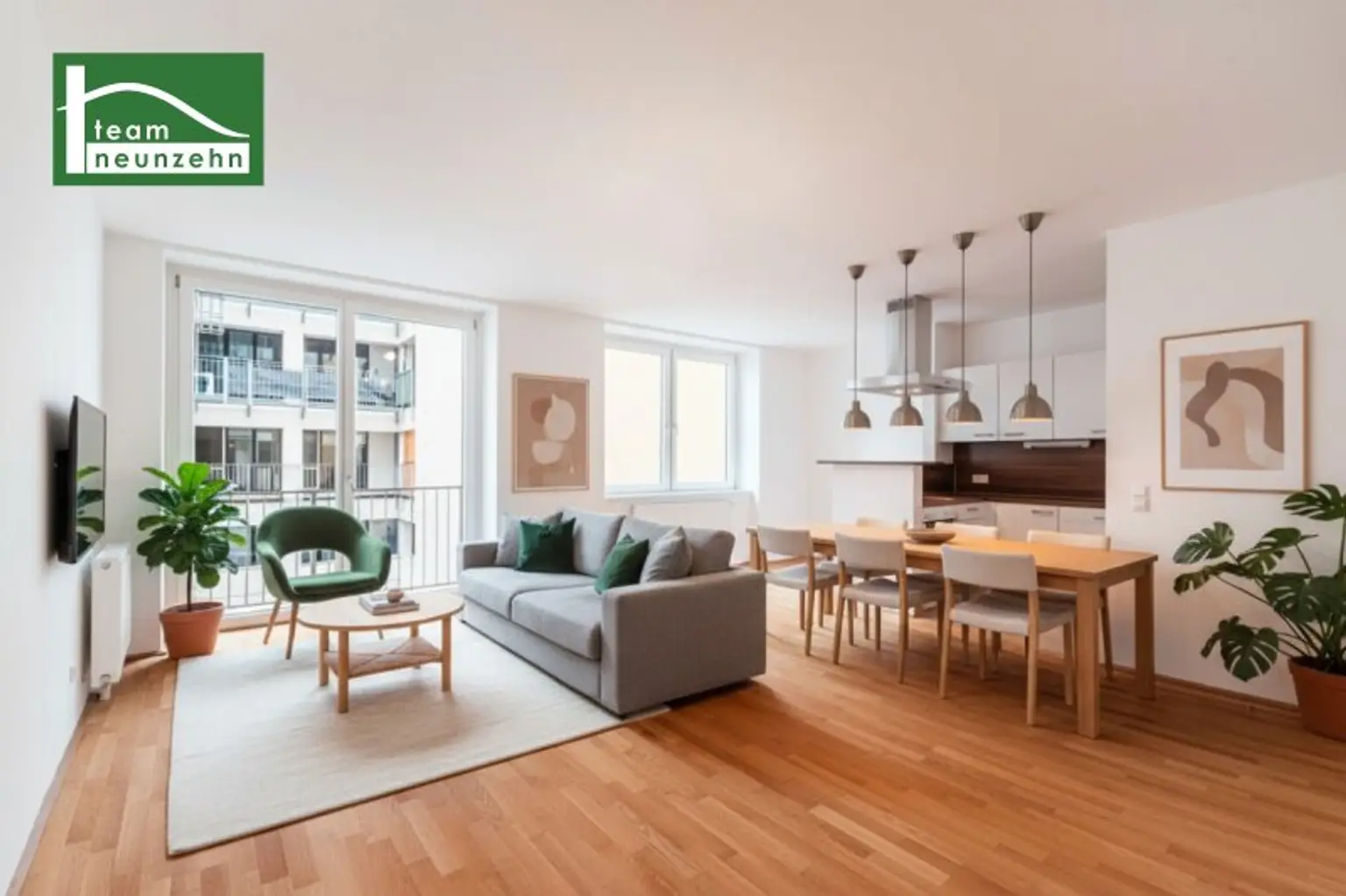 Geräumige 2-Zimmer-Wohnung mit Loggia und Einbauküche – ab sofort beziehbar - JETZT ANFRAGEN