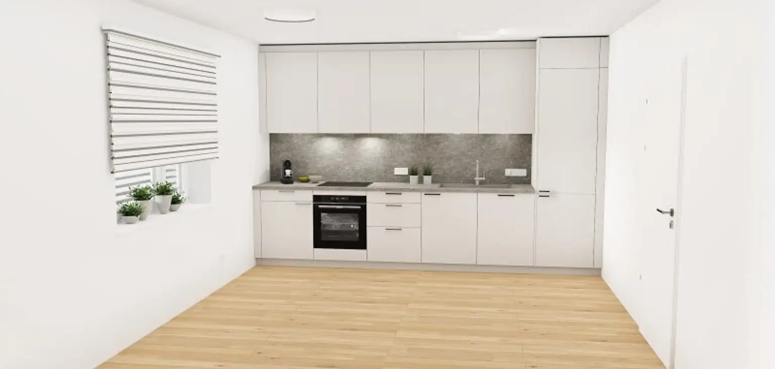 Ansicht Einbauküche