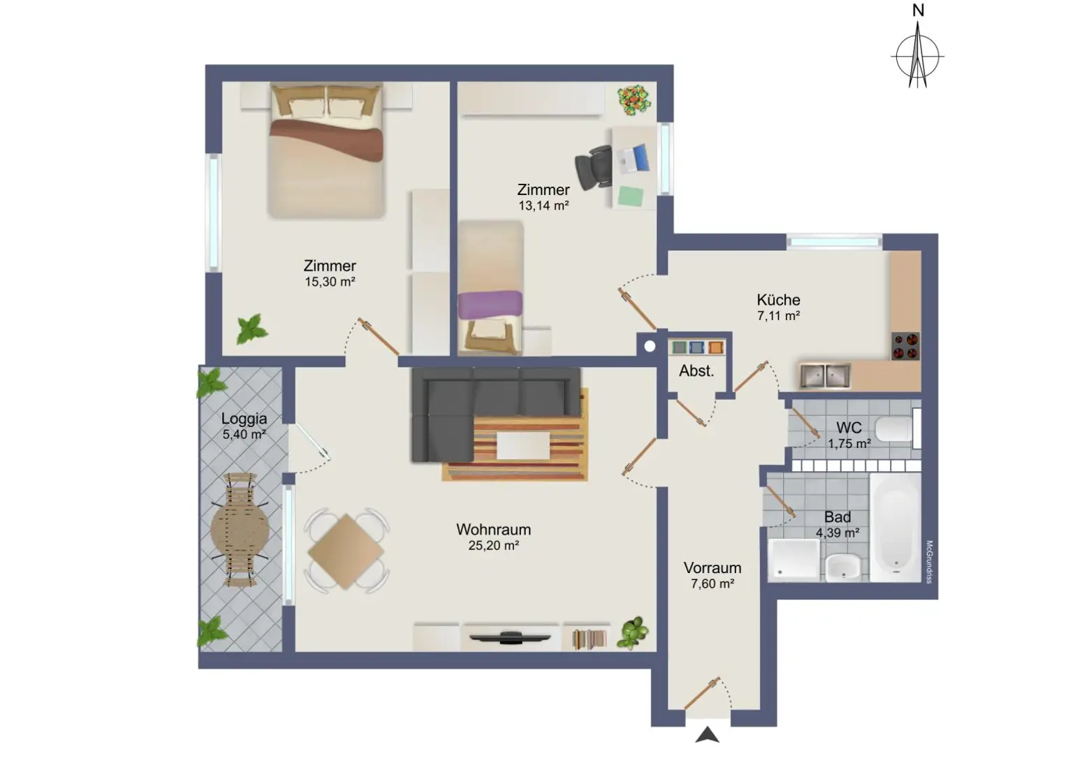 Ruhig wohnen, stadtnah leben – Ihr neues Zuhause in Graz