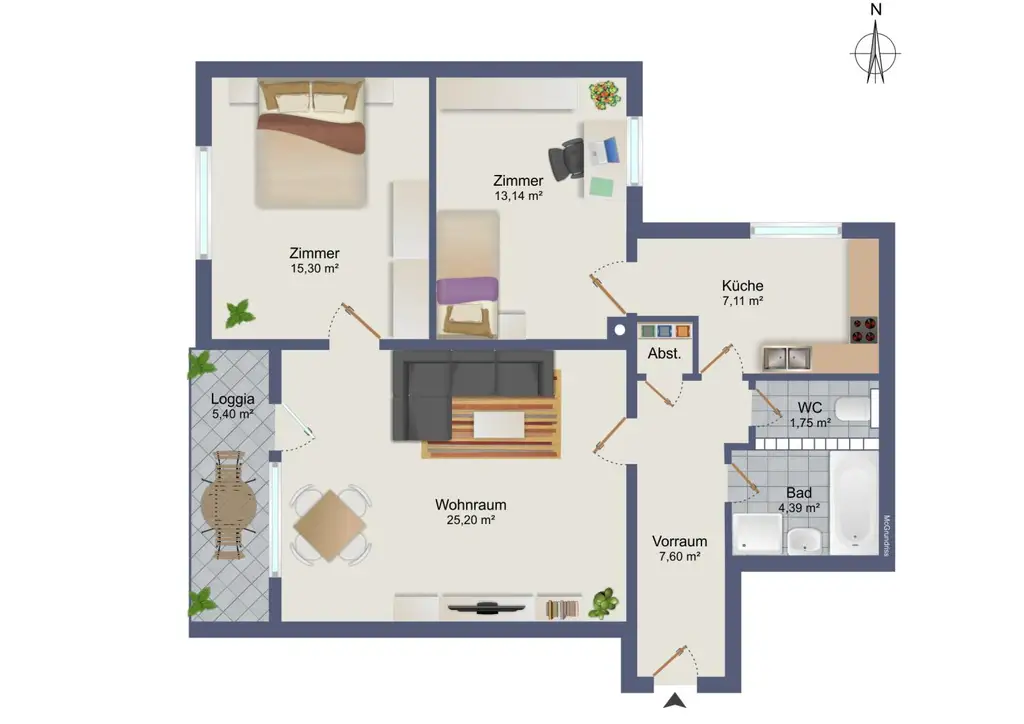 Ruhig wohnen, stadtnah leben – Ihr neues Zuhause in Graz