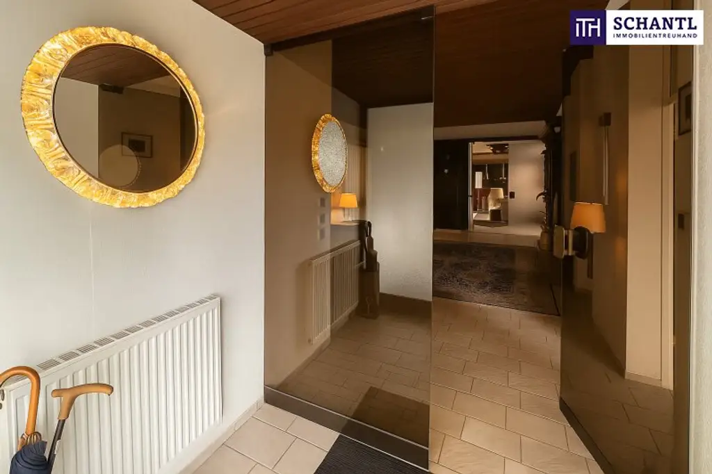 Traumhafter Bungalow mit Indoor-Pool, Weinkeller & großem Garten auf Eigengrund