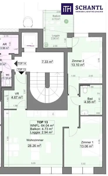 ** Stilvolle 3-Zimmer-Neubauwohnung im revitalisierten Gründerzeithaus – moderner Wohnkomfort mit nachhaltiger Heiztechnik in Toplage nahe dem Brunnenmarkt **