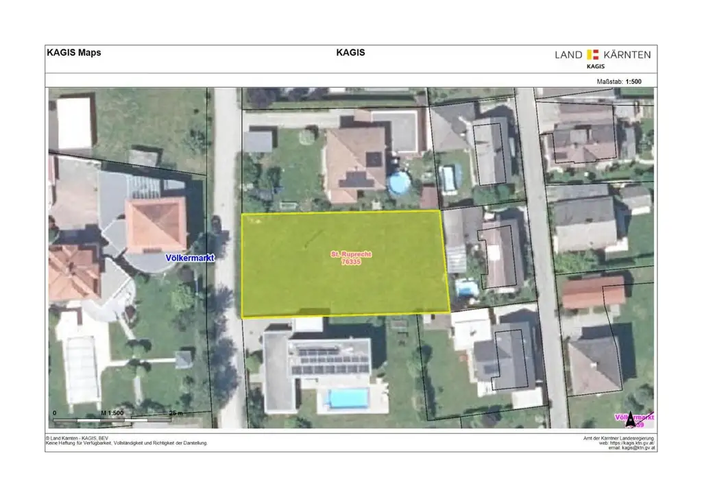 Voll aufgeschlossenes, ca. 933 m² großes Baugrundstück ohne Bauverpflichtung im Stadtzentrum