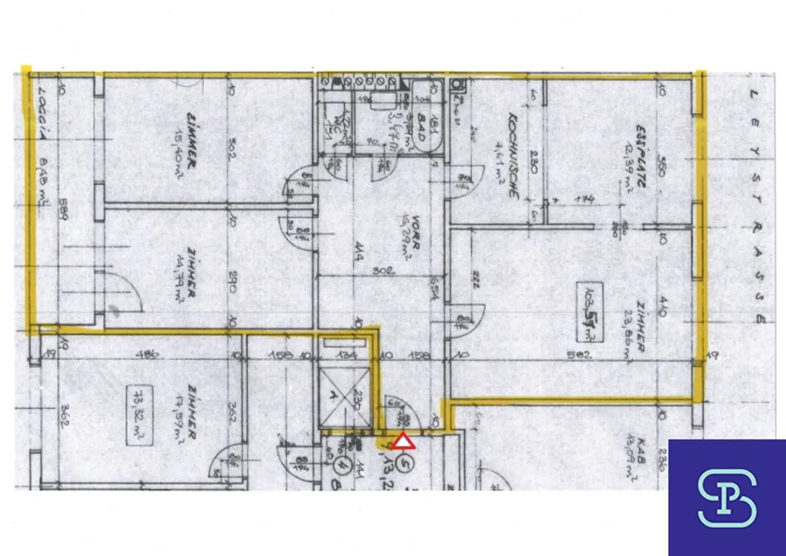 Renovierter 103,51m² Neubau mit 8,48m² Loggia Nähe Millenium-City - 1200 Wien