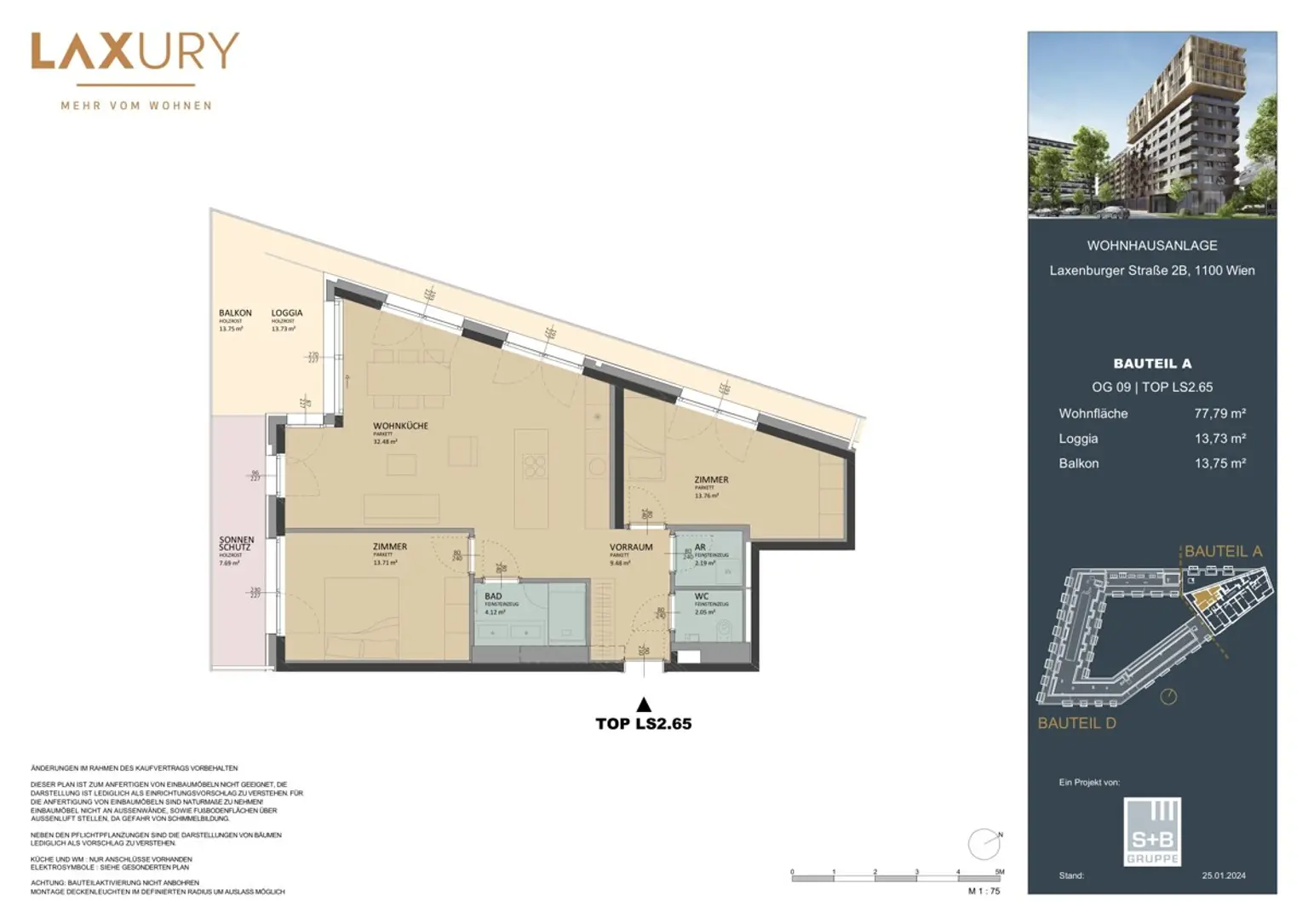 Directly at the main train station: Commission-free + Completion in October