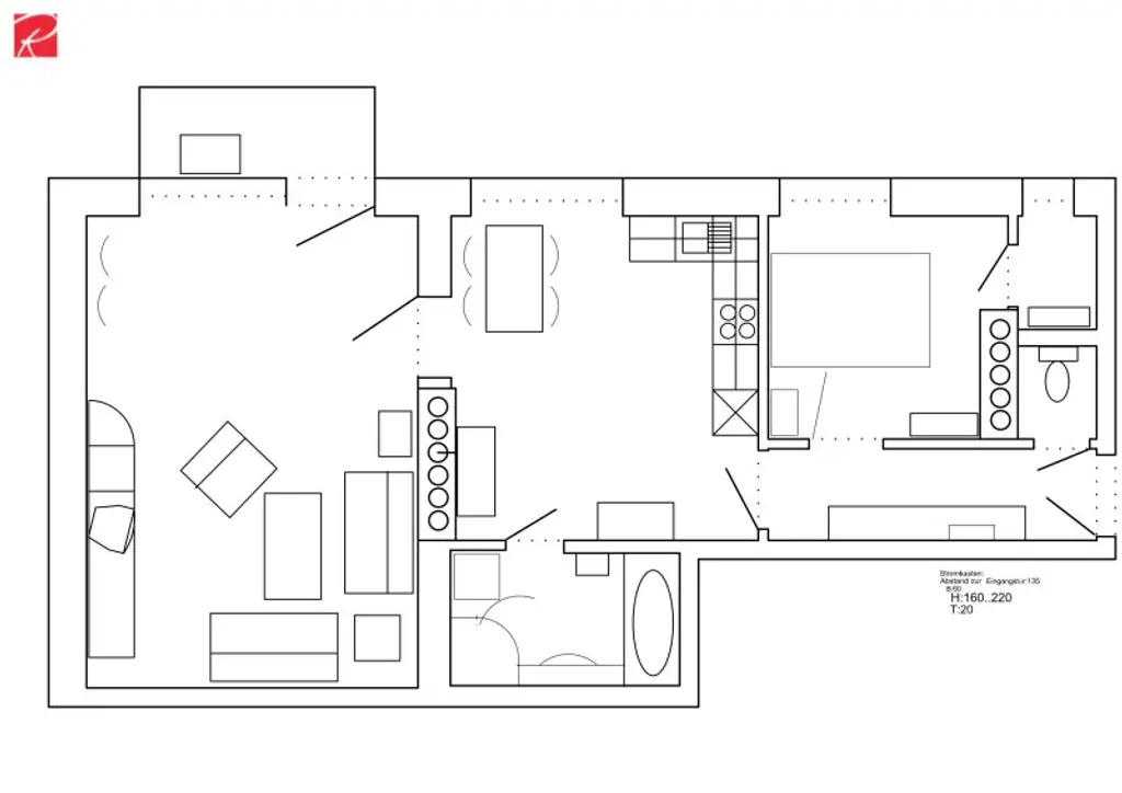 Schlossbergblick: Heller Altbau in Bestlage!