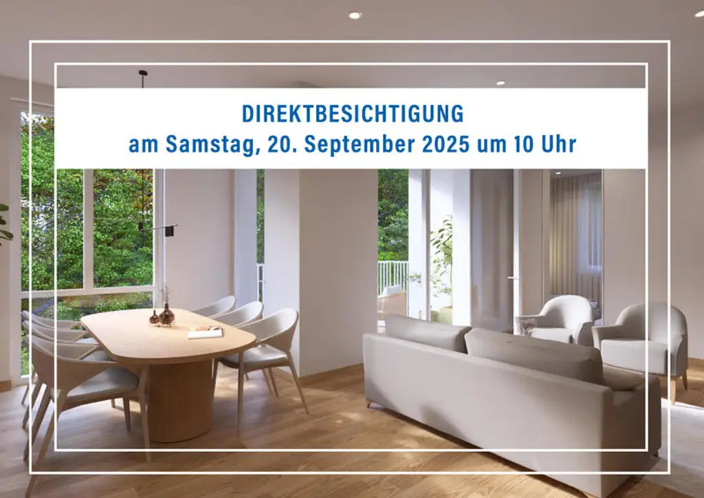 urbanes Wohnen im Grünen zum Mieten
