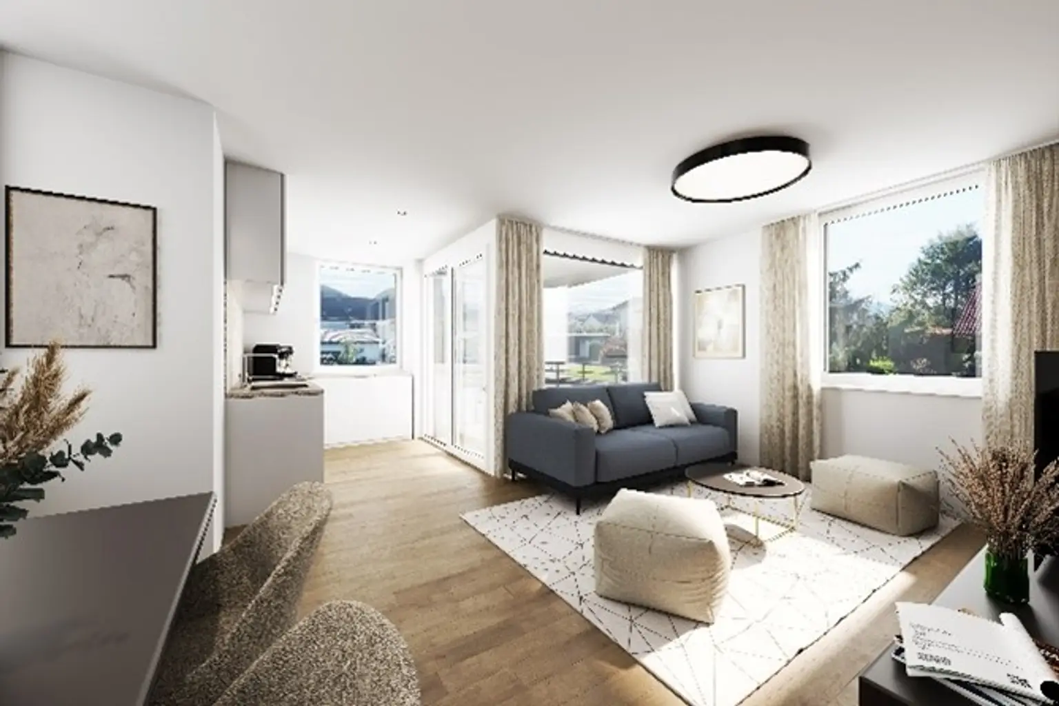 Erstbezug: Traumhafte 3-Zimmer-Terrassenwohnung