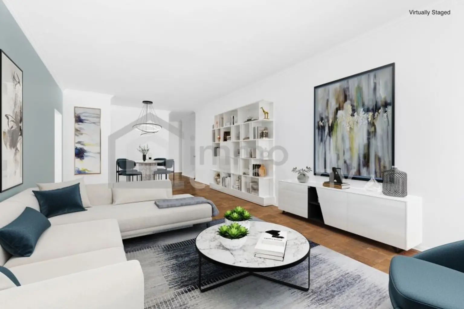 Sanierte Anlegerwohnung: 66 m² mit 200 m² Grundstück