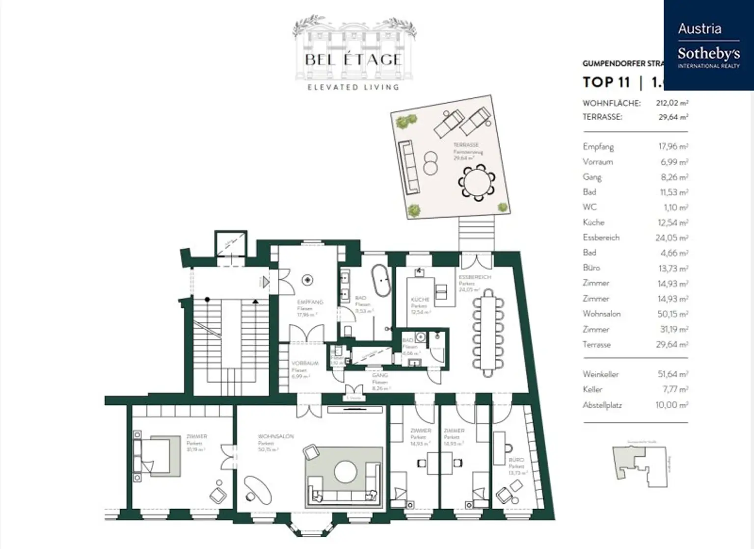 Wohnen mit Grandezza – Die Bel Étage im Wiener Altbau