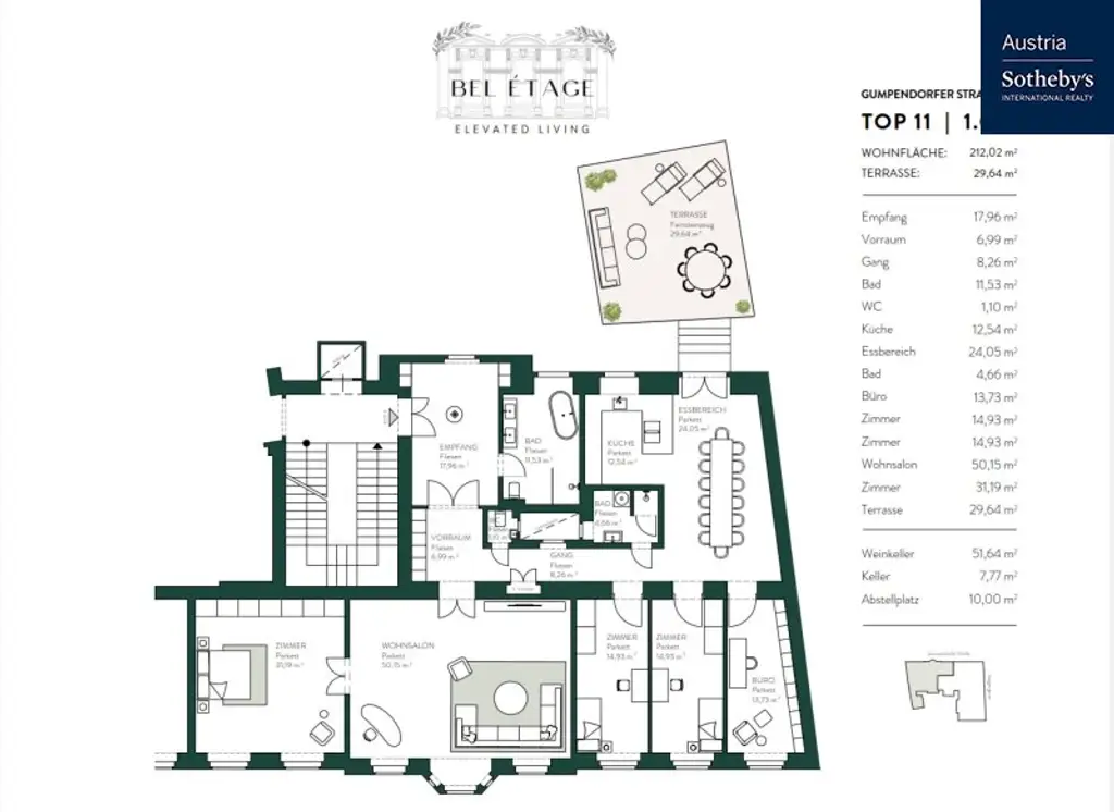 Wohnen mit Grandezza – Die Bel Étage im Wiener Altbau