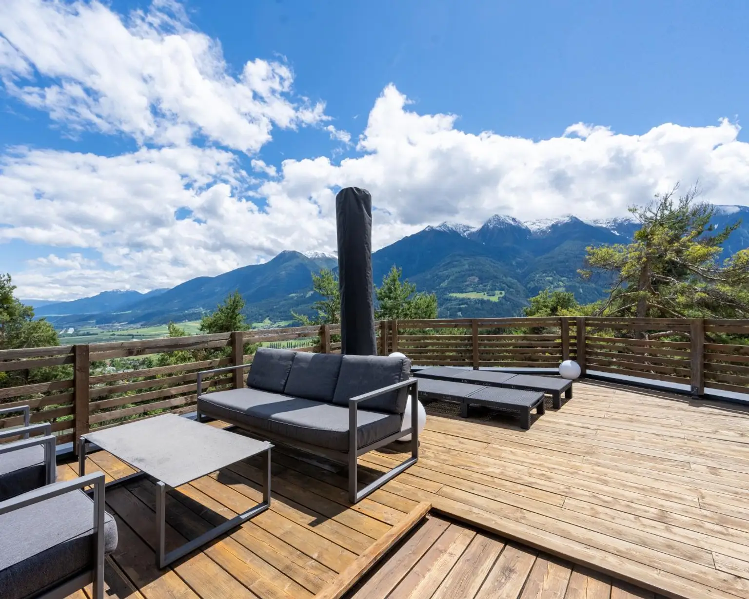 Dachterrasse (Richtung Süd)