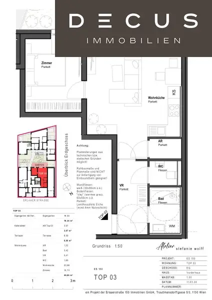 NEUBAU | 2-ZIMMER | GARTENWOHNUNG | EXKLUSIVE AUSSTATTUNG