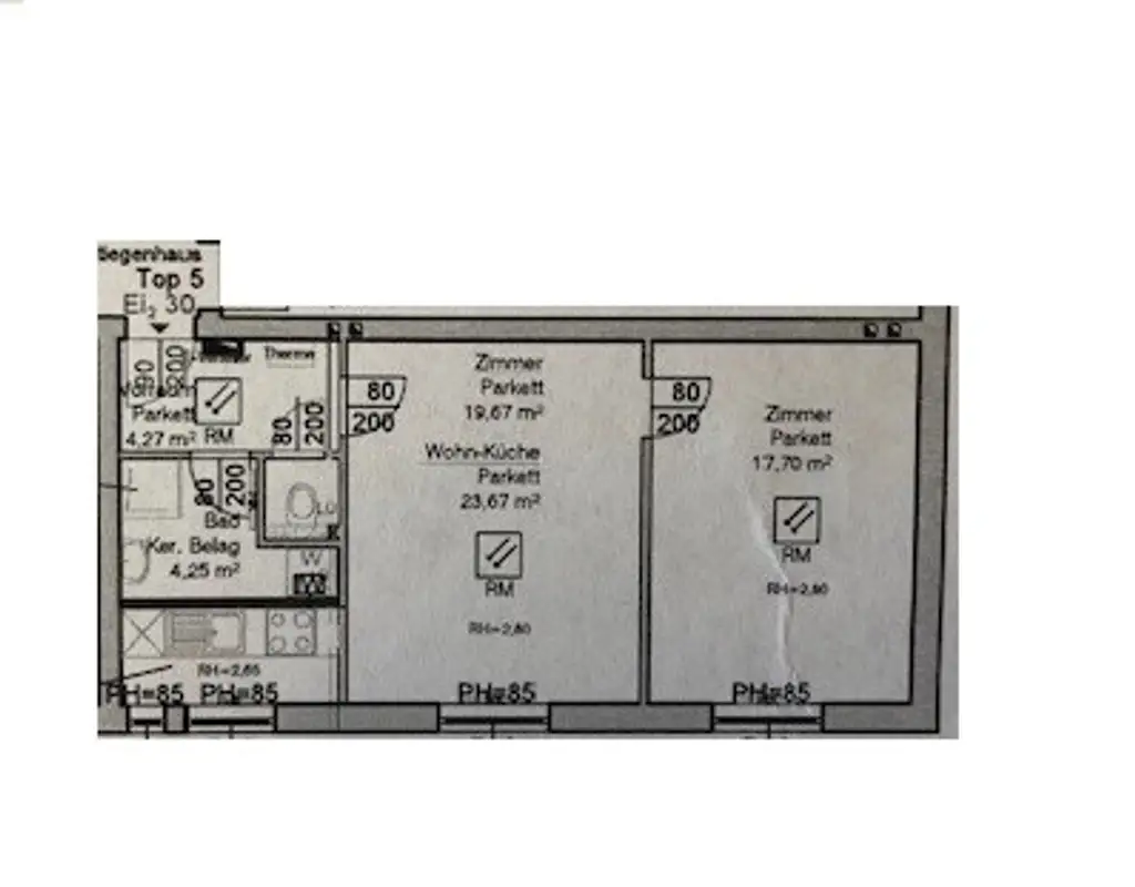 Charmante 2-Zimmer Wohnung -
direkt bei der U3 Schlachthausgasse!