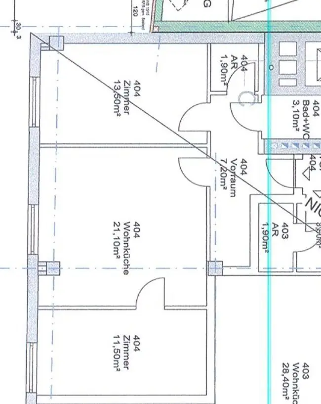 Grundrissplan
