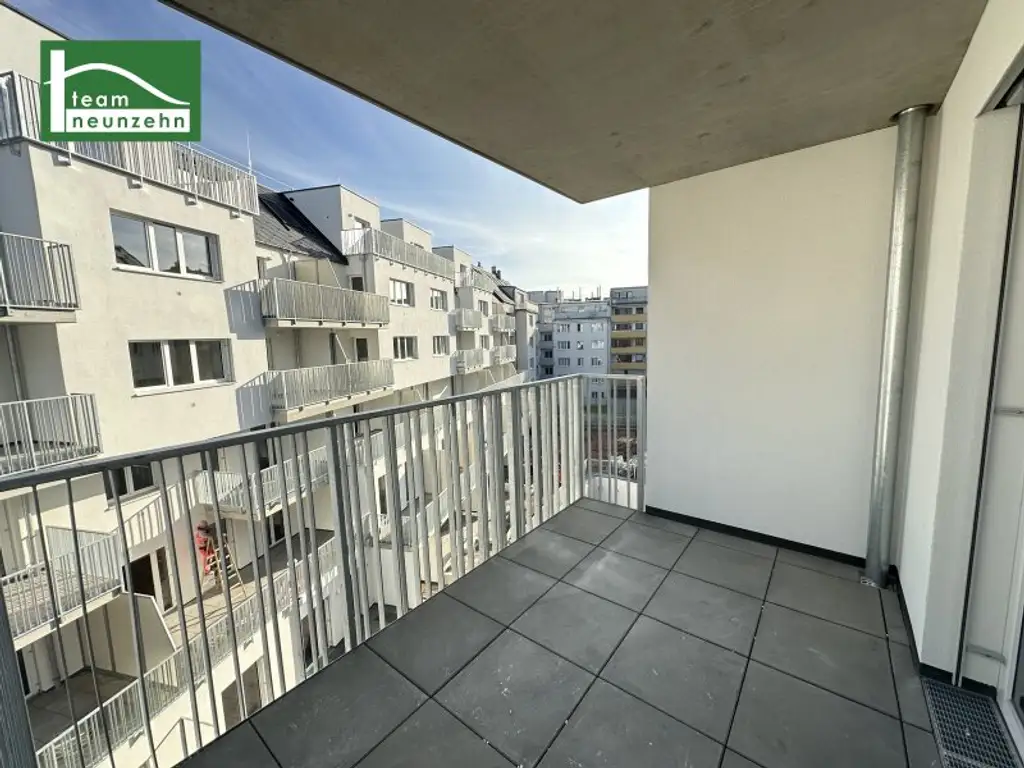 Zentral begehbare Wohnung in Ruhelage bei der U3 Kendlerstraße! Erst 2024 erbaut!