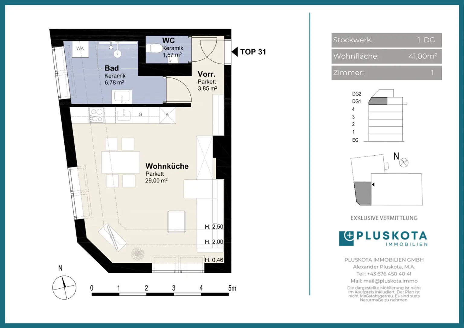 CITY STARTER: 1-Zimmer Wohnung nähe Elterleinplatz