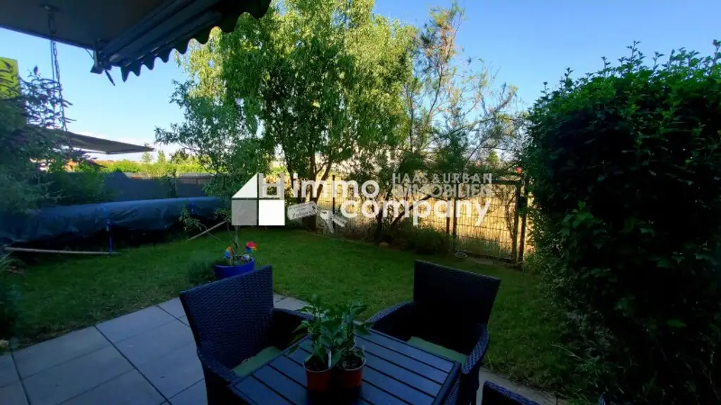 Neuwertige Gartenwohnung zur Miete in Gänserndorf: 3 Zimmer, Terrasse & Fußbodenheizung!
