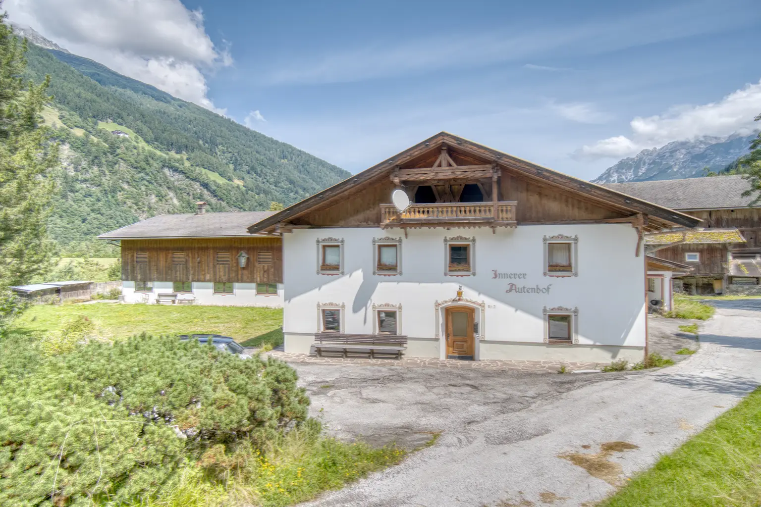 Einmalige Gelegenheit - Hof inmitten der Stubaier Bergwelt