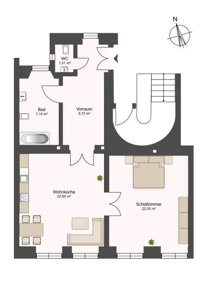 Grundrissoptimierung Vorschlag
