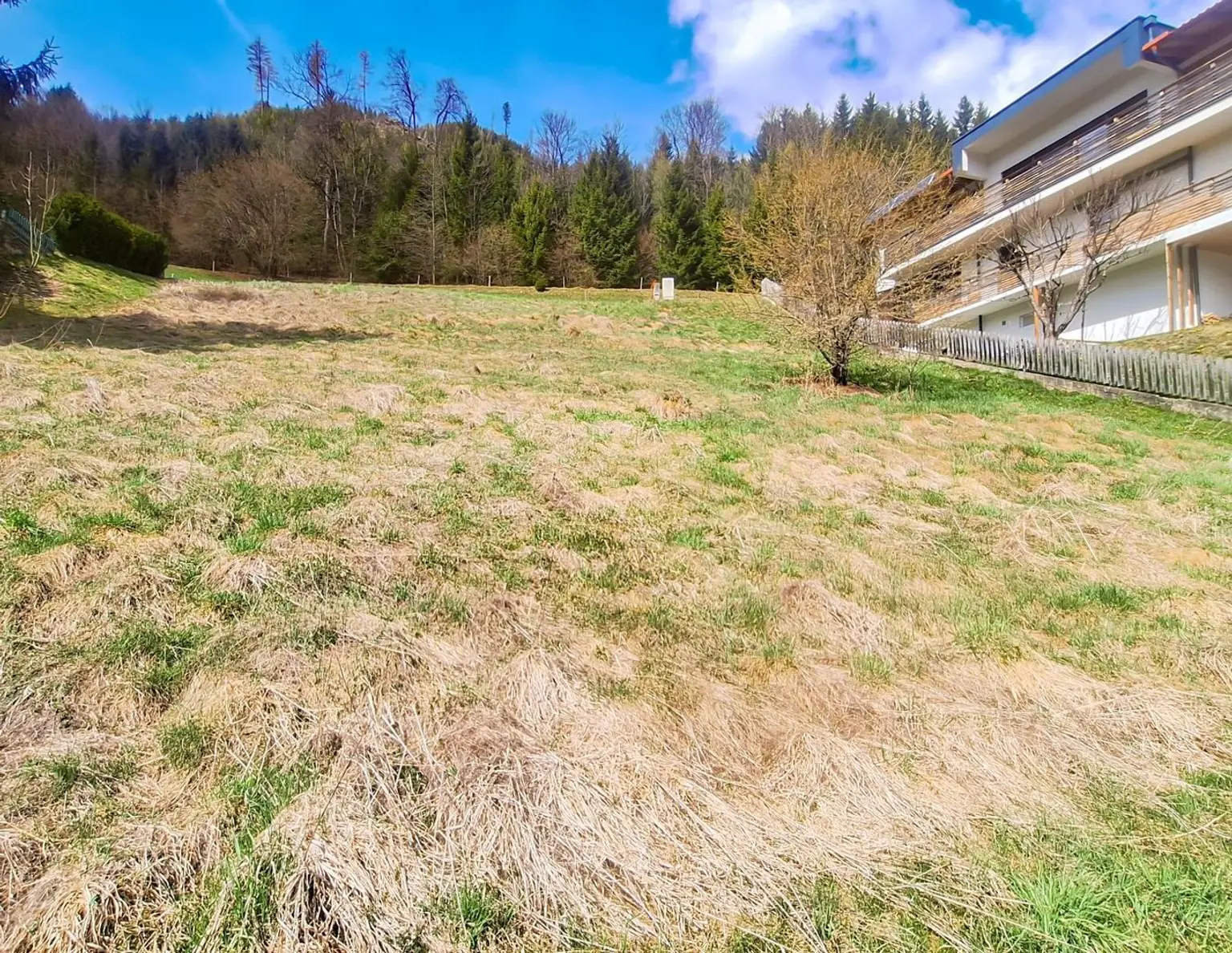 Sonniges Baugrundstück in Hanglage mit Panoramablick über Murau. - Großes Baupotential.