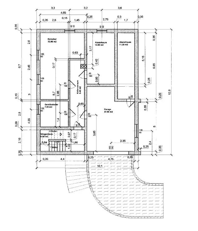 Grundriss Kellergeschoss