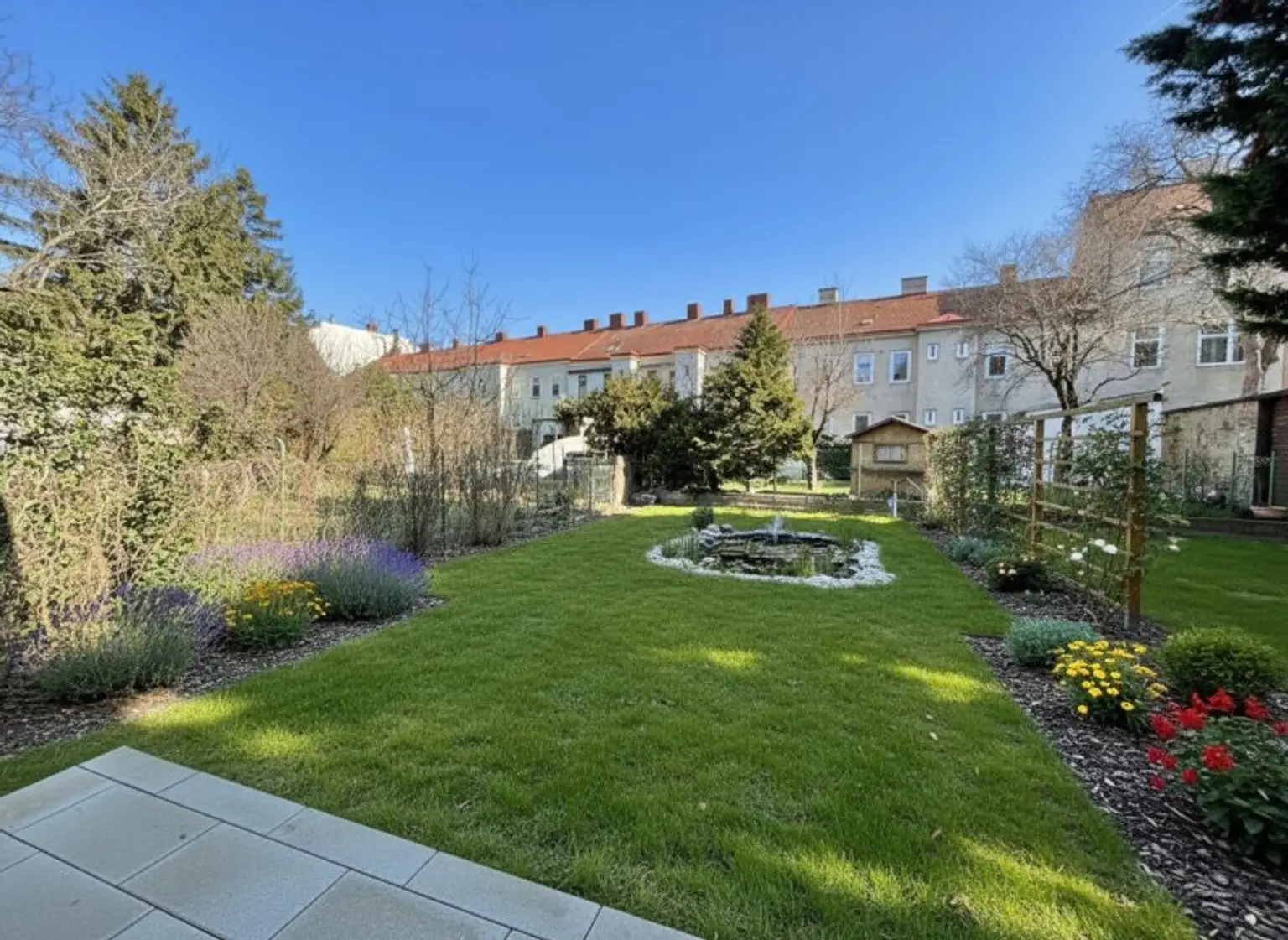 Visualisierung Garten