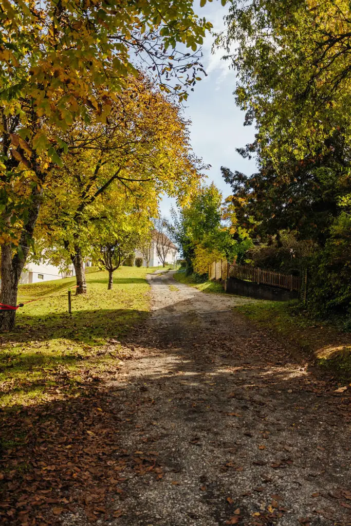 Baugrund mit altem Gebäude und Bauerwartungsland mit Weganteil im Zentrum von Hengsberg