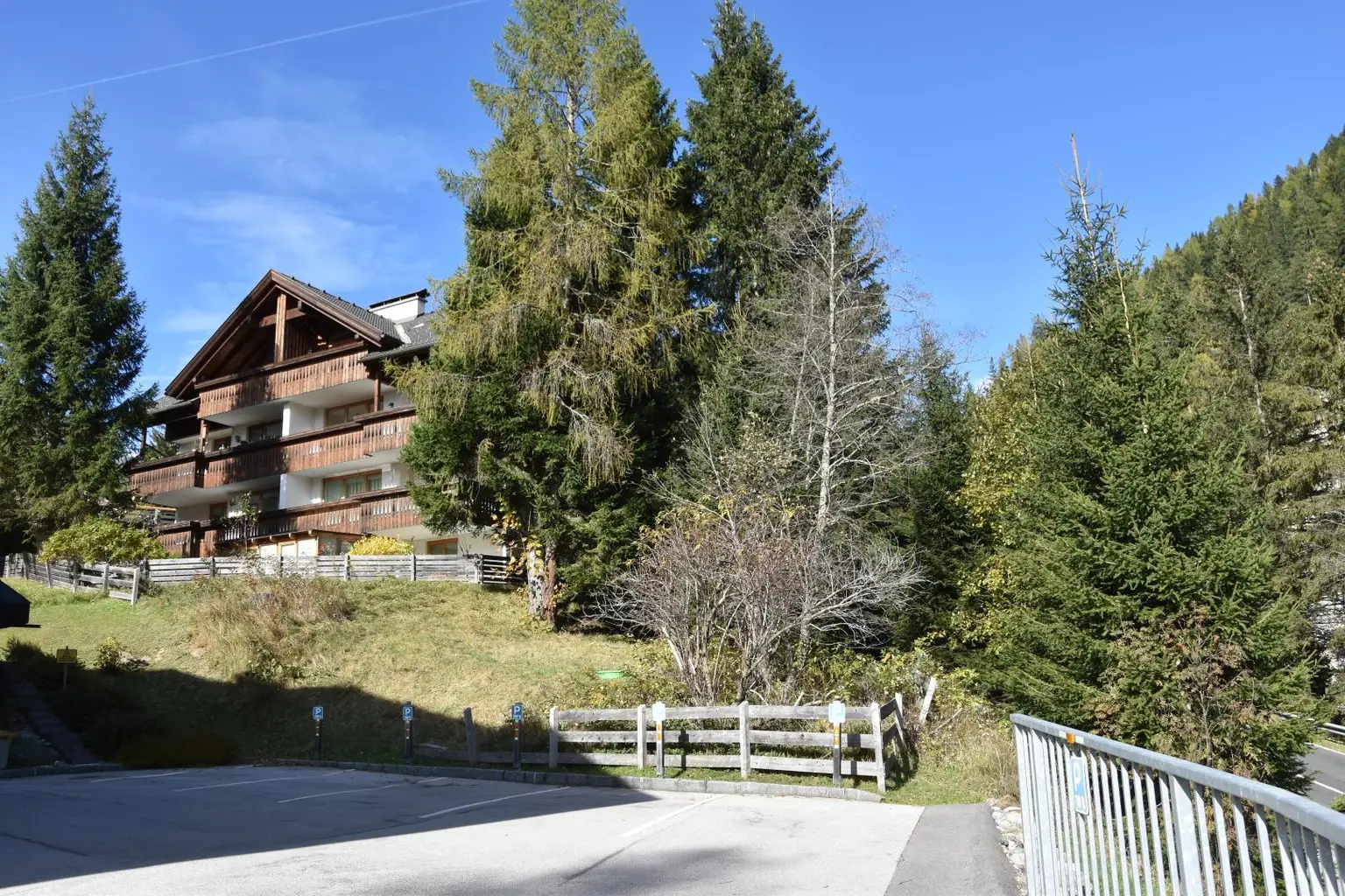 Blick zum Haus