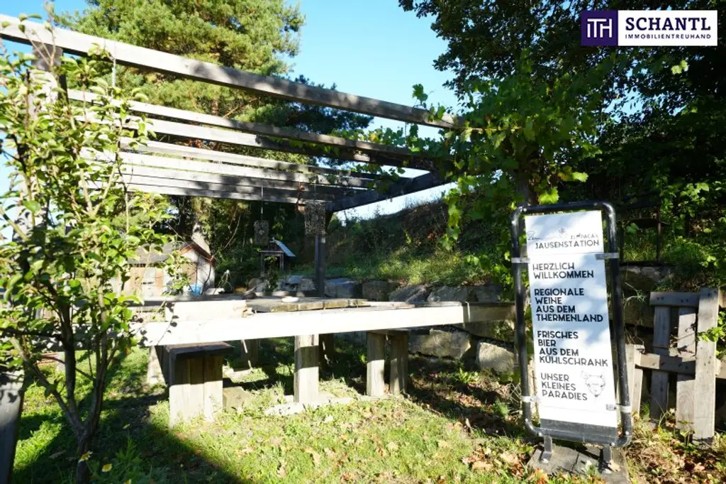 SENSATIONELLES JUWEL! Exklusiver Vierkanthof im Thermenland Steiermark – Wohnen, Reiten & Leben mit Pool und Natur!