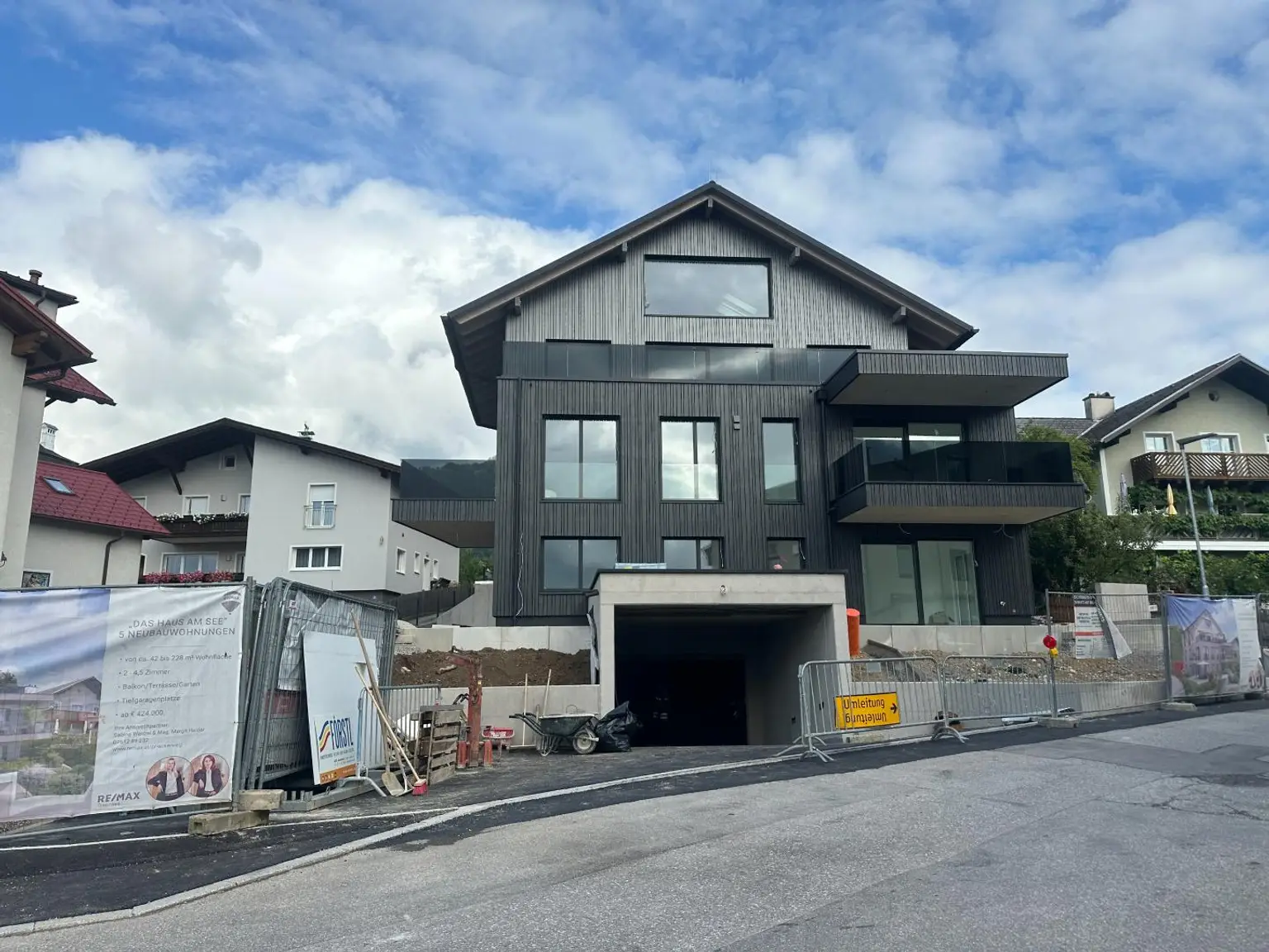 Haus am See - Neubauwohnung in Altmünster - in 2 Minuten am See und im Zentrum