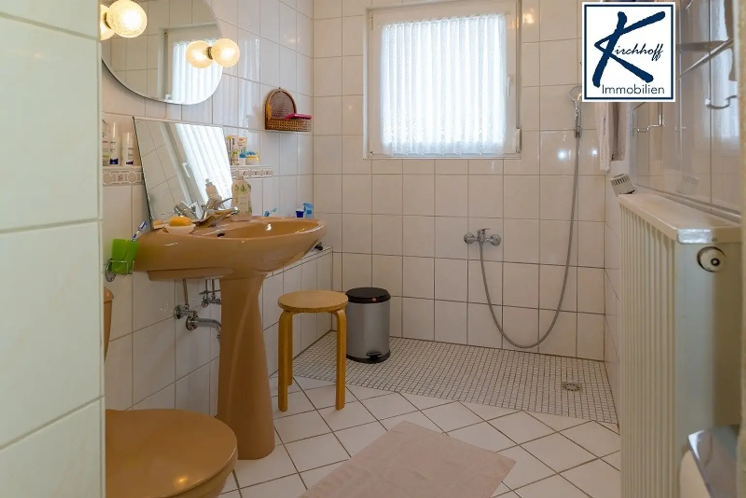 bodentiefe Dusche im Bad