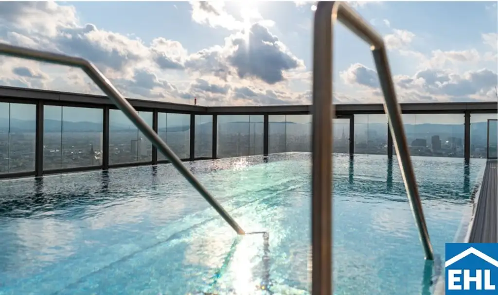 Vollmöblierte 2 Zimmerwohnung mit herrlichem Ausblick über Wien!