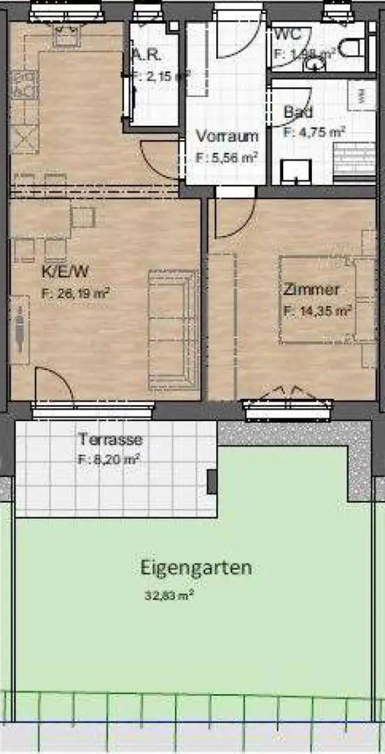 Neubauwohnung Top 2