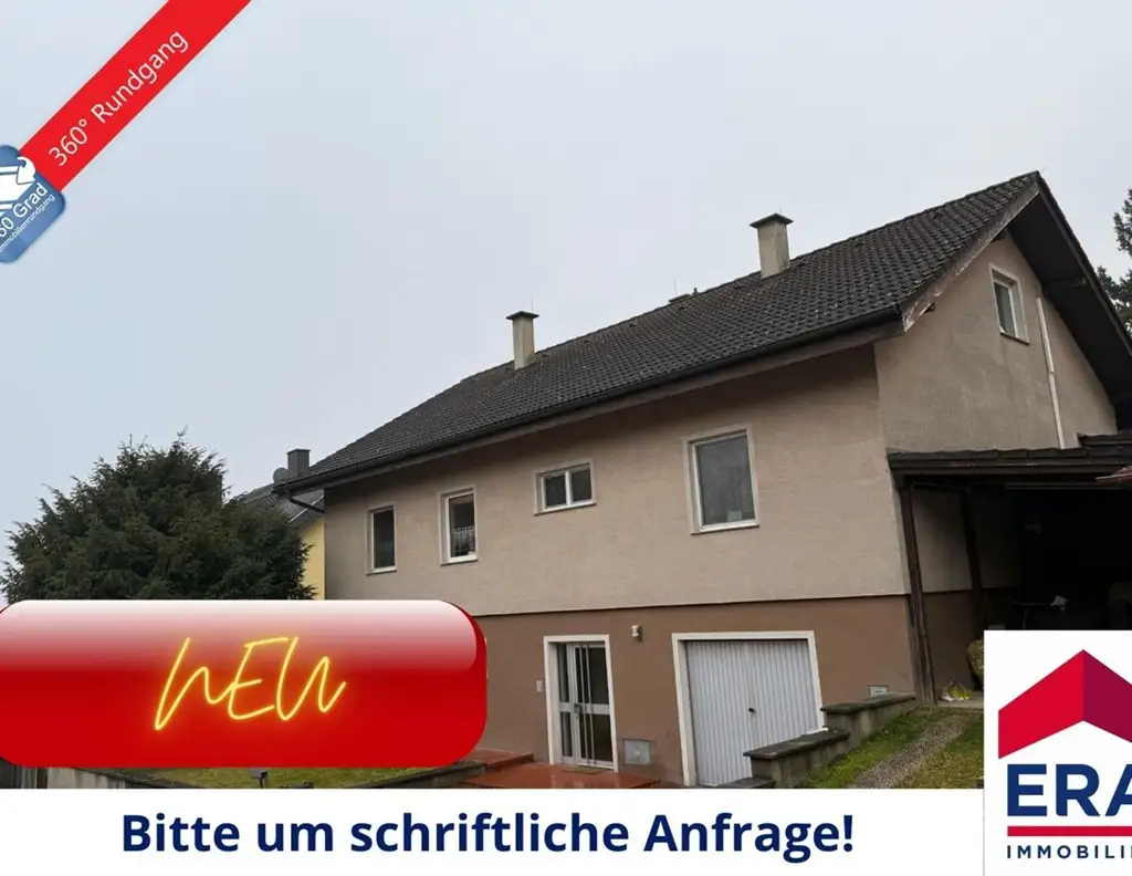 Ladendorf KAUF - Exklusives Zweifamilienhaus mit großem Garten